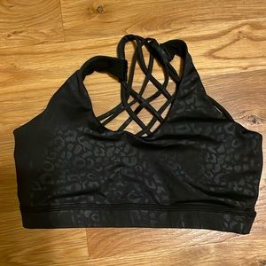 CVG Butterfly Bra small leopard print